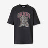 Ganni Mujer Barcelona Camiseta Manga Corta Tigre color Negro sku 782-001974 01 - Foto 1