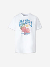Ganni Mujer Barcelona Camiseta Manga Corta Fresa color Blanco sku 782-001976 01 - Foto 1