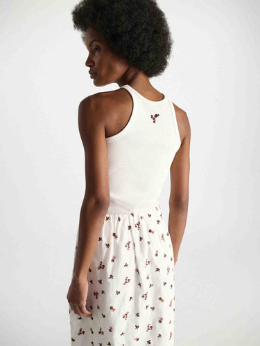 Dorothee Schumacher Mujer Barcelona Top Tirantes Canalé color Blanco sku 782-001980 01 - Foto 4