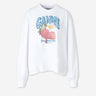 Ganni Mujer Barcelona Camiseta Manga Larga Fresa color Blanco sku 782-001983 01 - Foto 1
