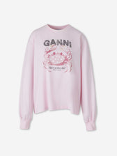 Ganni Mujer Barcelona Camiseta Manga Larga Cangrejo color Rosa Palo sku 782-001984 01 - Foto 1