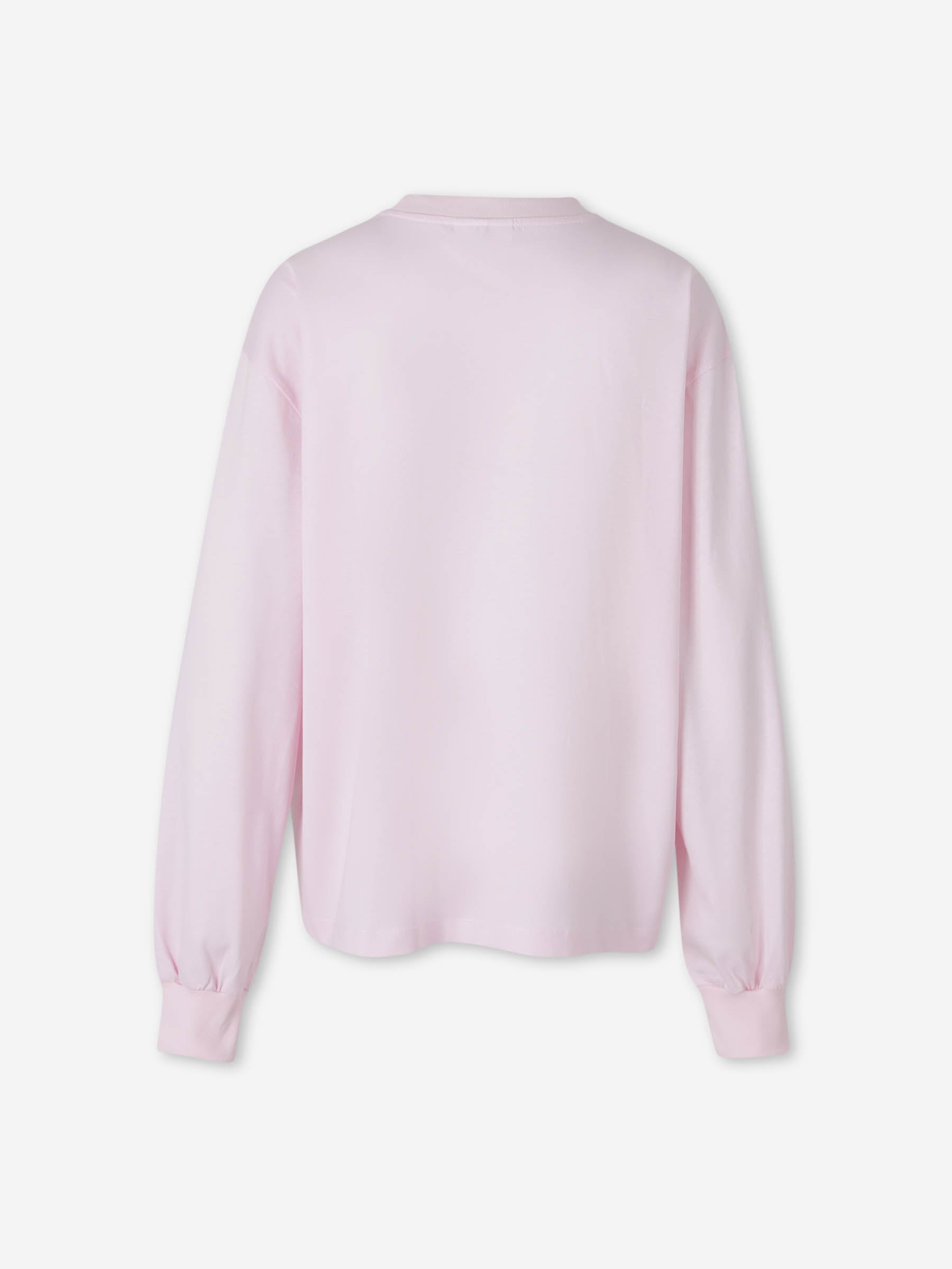 Ganni Mujer Barcelona Camiseta Manga Larga Cangrejo color Rosa Palo sku 782-001984 01 - Foto 2