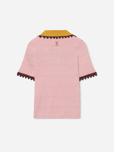 LaDoubleJ Mujer Barcelona Polo Punto color Rosa Palo sku 782-001994 01 - Foto 3
