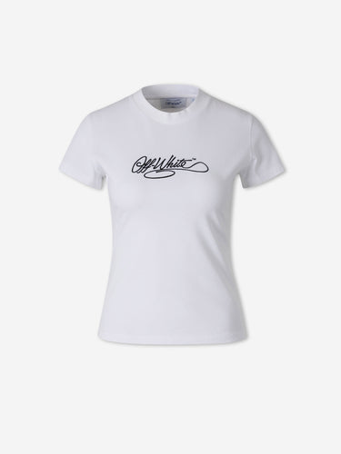 Off-White Mujer Barcelona Camiseta Logo color Blanco sku 782-001999 01 - Foto 1