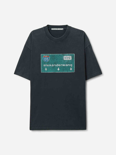 Alexander Wang Mujer Barcelona Camiseta Manga Corta color Negro sku 782-002003 01 - Foto 1