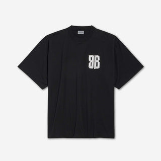 Balenciaga Mujer Barcelona Camiseta Cinta Brillante color Negro sku 782-002004 01 - Foto 1