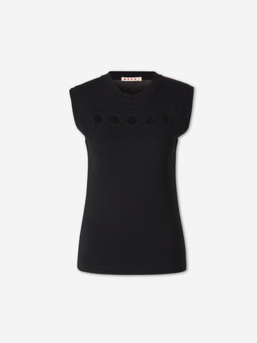 Marni Mujer Barcelona Top Cut Outs color Negro sku 782-002006 01 - Foto 1