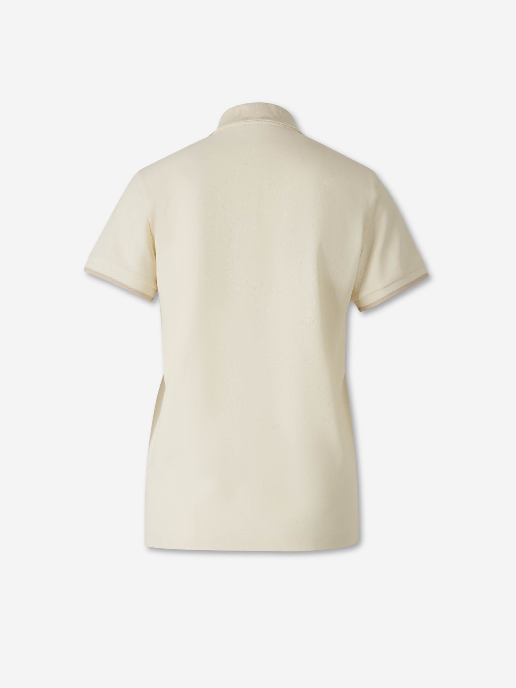 Moncler Mujer Barcelona Polo Manga Corta color Marfil sku 783-000071 01 - Foto 2