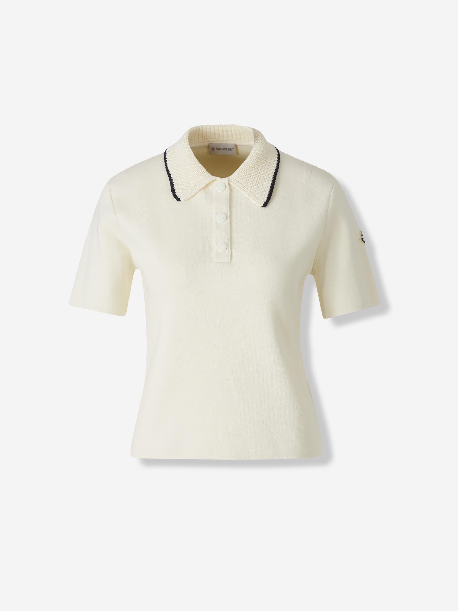 Moncler Mujer Barcelona Polo Punto Tricot color Amarillo Claro sku 783-000072 01 - Foto 1