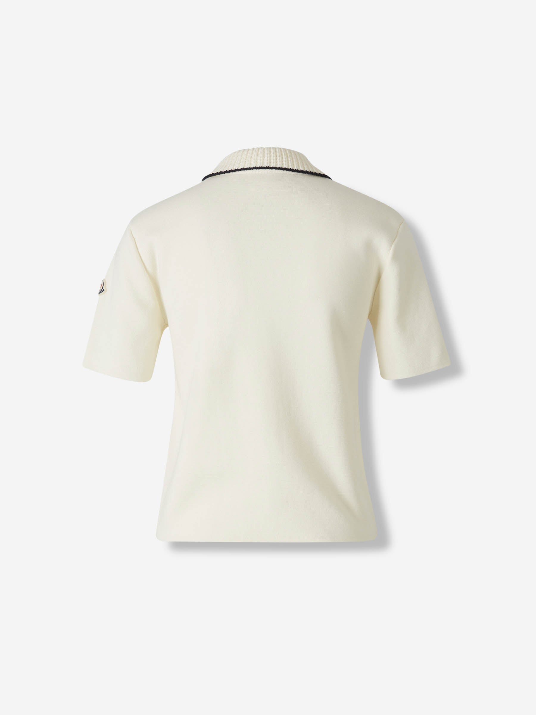 Moncler Mujer Barcelona Polo Punto Tricot color Amarillo Claro sku 783-000072 01 - Foto 2