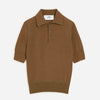 Ami Paris Mujer Barcelona Polo Punto Lana color Marrón sku 783-000074 01 - Foto 1