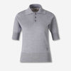 Ami Paris Mujer Barcelona Polo Punto Lana color Gris sku 783-000074 02 - Foto 1