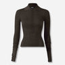 Jacquemus Mujer Barcelona Polo Merino color Marrón Oscuro sku 783-000075 01 - Foto 1