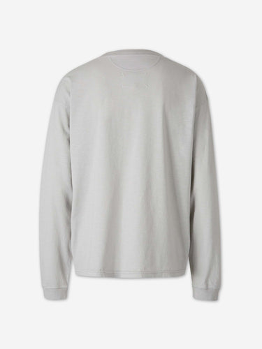 Maison Margiela Mujer Barcelona Camiseta cuello redondo color Gris Claro sku 783-000078 01 - Foto 2