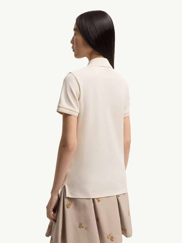 Moncler Mujer Barcelona Polo Manga Corta color Marfil sku 783-000082 01 - Foto 4