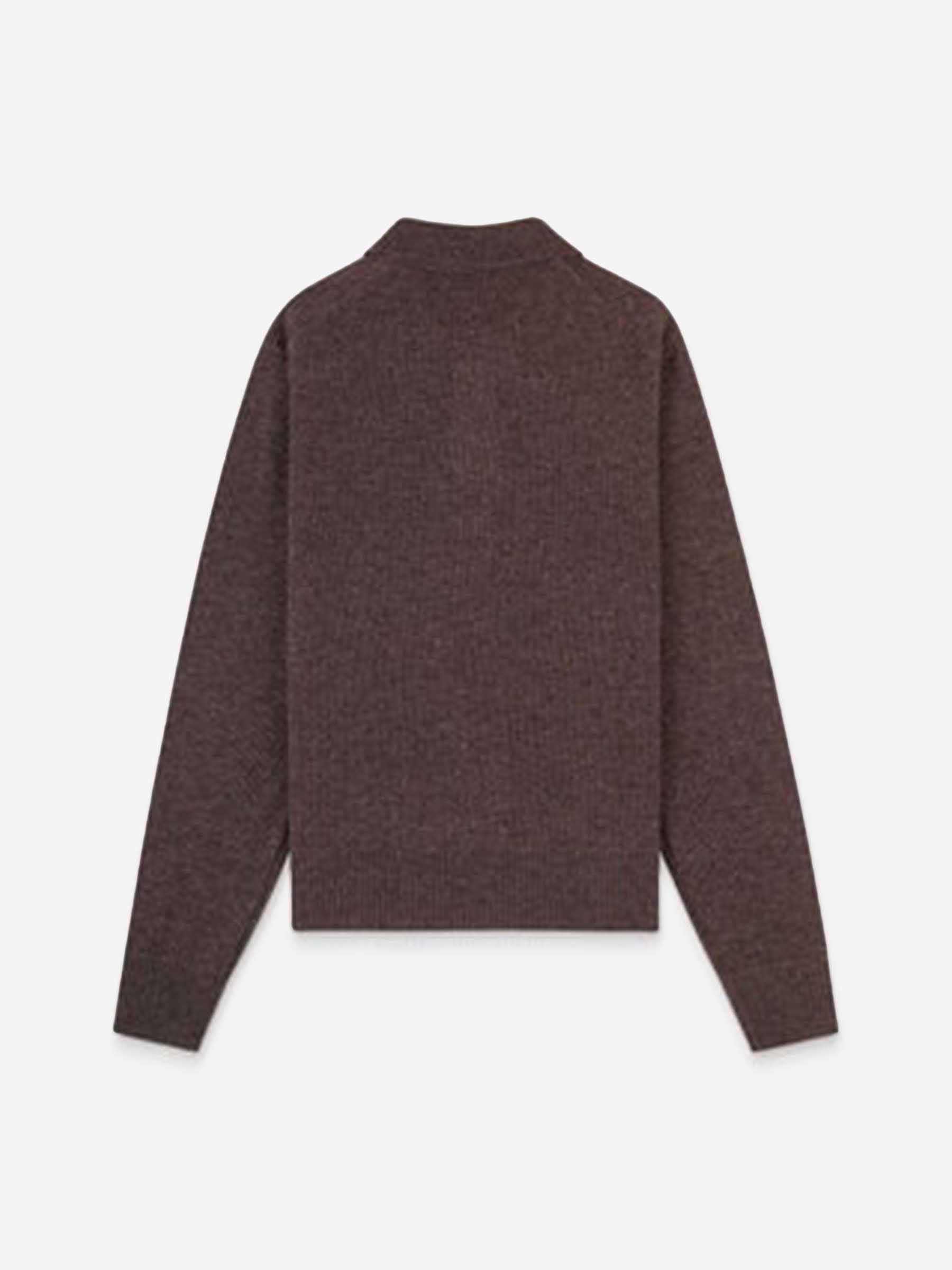 Sporty&Rich Mujer Barcelona Jersey Polo Cashmere color Marrón sku 783-000084 01 - Foto 2