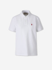 Ami Paris Mujer Barcelona Polo Ami de Cœur color Blanco sku 783-000085 01 - Foto 1