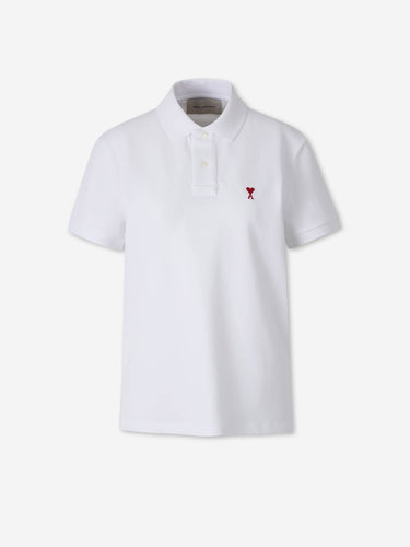 Ami Paris Mujer Barcelona Polo Ami de Cœur color Blanco sku 783-000085 01 - Foto 1