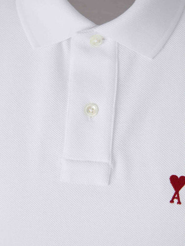 Ami Paris Mujer Barcelona Polo Ami de Cœur color Blanco sku 783-000085 01 - Foto 3
