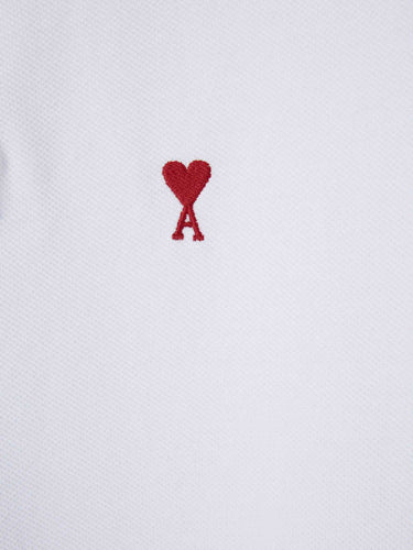Ami Paris Mujer Barcelona Polo Ami de Cœur color Blanco sku 783-000085 01 - Foto 4