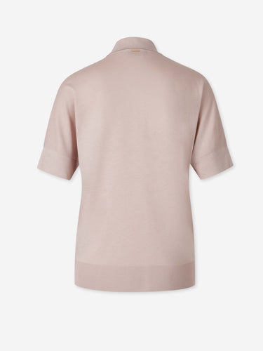 Herno Mujer Barcelona Polo Manga Corta color Rosa Envejecido sku 783-000086 03 - Foto 2