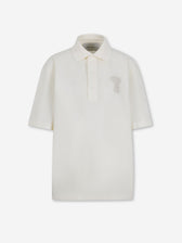 Ami Paris Mujer Barcelona Polo Manga Corta color Crema sku 783-000087 01 - Foto 1