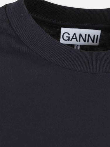 Ganni Mujer Barcelona Camiseta Cuello Redondo color Negro sku 783-000088 01 - Foto 4