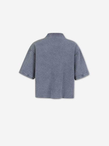 Alexander Wang Mujer Barcelona Polo Cropped color Gris Antracita sku 783-000090 01 - Foto 2