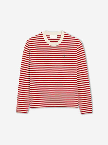 Ami Paris Mujer Barcelona Camiseta Punto Fino color Rojo sku 783-000097 01 - Foto 1
