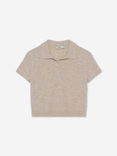 Simkhai Mujer Barcelona Polo Punto Cashmere color Beige sku 783-000105 01 - Foto 1
