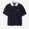 Miu Miu Mujer Barcelona Polo Piqué Algodón color Azul Marino sku 783-000108 01 - Foto 1