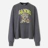 Ganni Mujer Barcelona Camiseta Manga Larga color Gris Antracita sku 783-000111 01 - Foto 1
