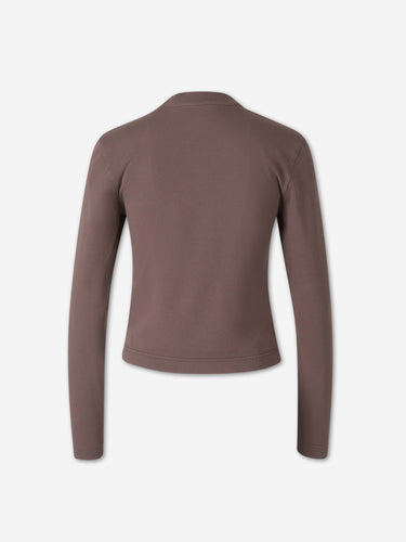 Jacquemus Mujer Barcelona Camiseta Logo color Marrón sku 783-000114 01 - Foto 2