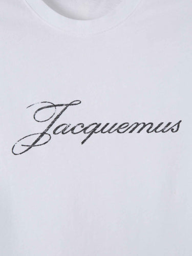 Jacquemus Hombre Barcelona Camiseta Logo Manga Larga color Blanco sku 783-000115 01 - Foto 3