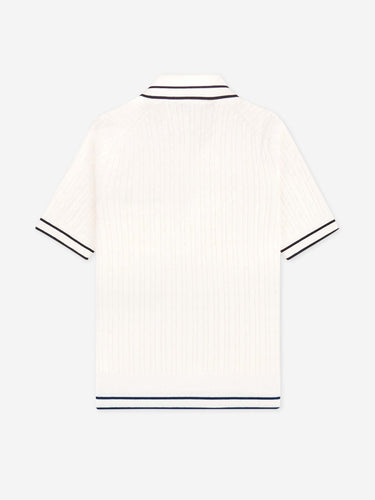 Sporty & Rich Mujer Barcelona Pol Punto Cable color Blanco sku 783-000116 01 - Foto 3