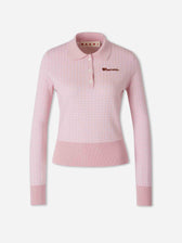 Marni Mujer Barcelona Polo Manga Larga color Rosa Chicle sku 783-000120 01 - Foto 1