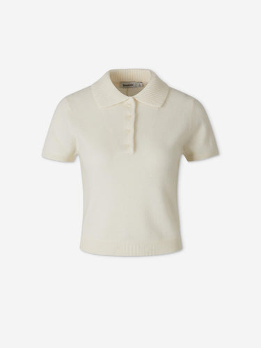 Simkhai Mujer Barcelona Polo Punto Cashmere color Crema sku 783-000123 01 - Foto 1