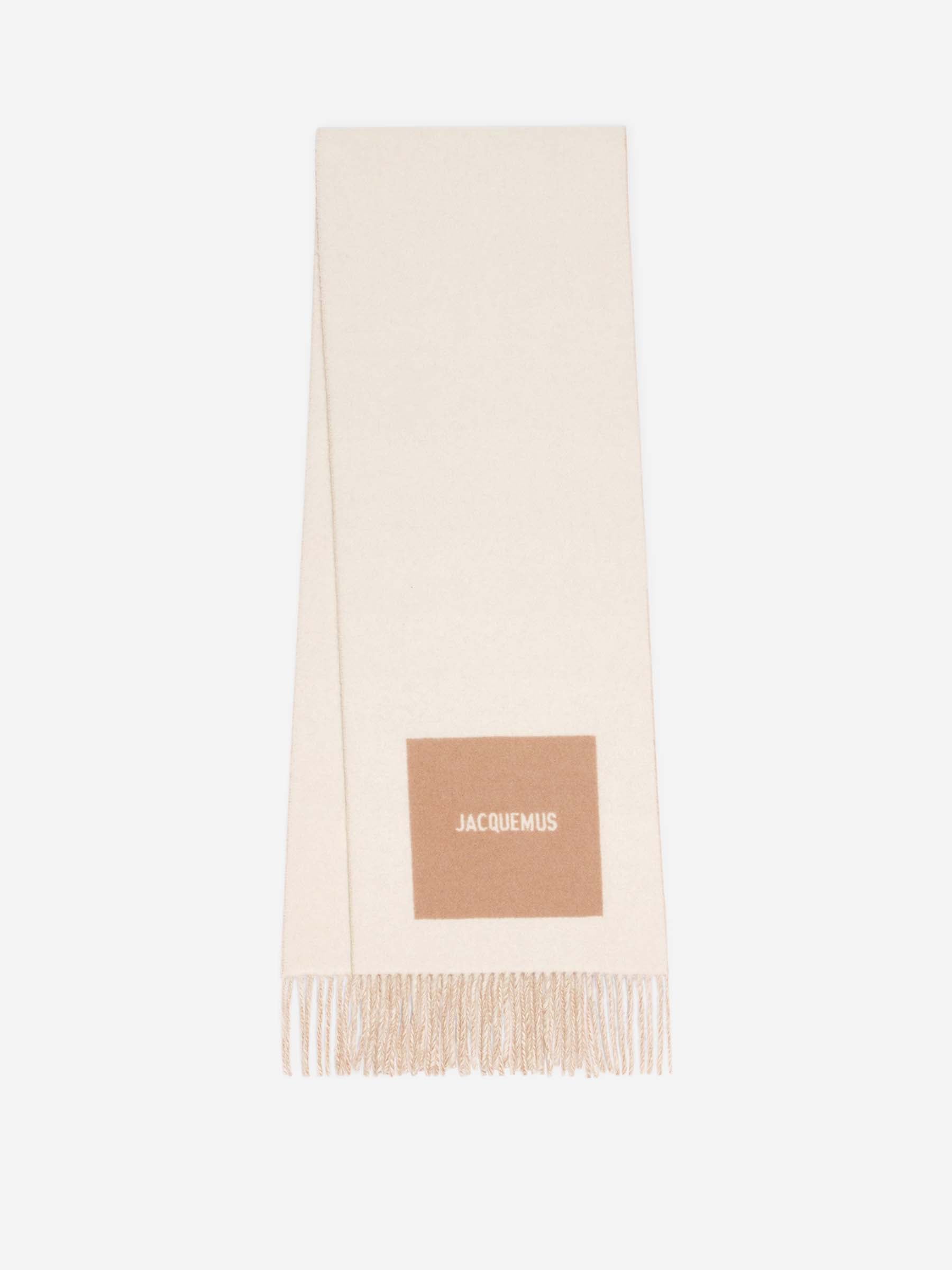 Jacquemus Mujer Barcelona Bufanda Rond Carré color Beige sku 796-000118 01 - Foto 1