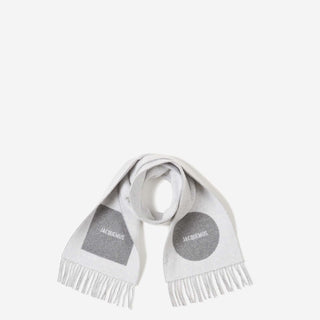 Jacquemus Mujer Barcelona Bufanda Rond Carré color Gris sku 796-000118 02 - Foto 1