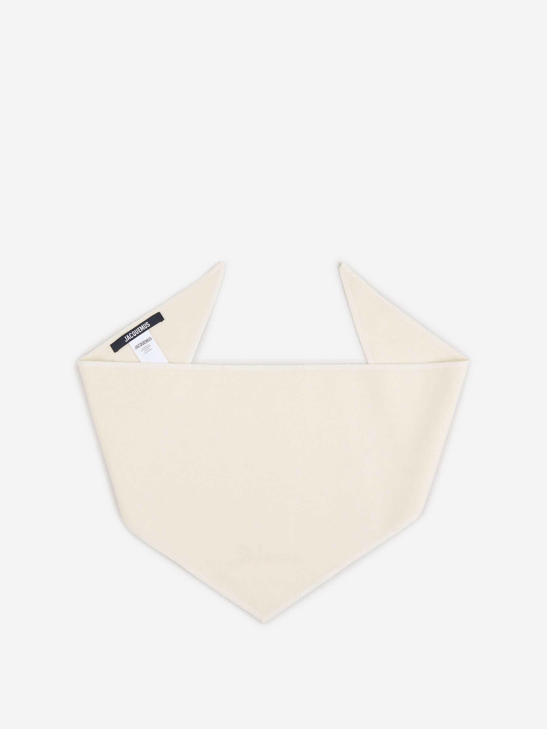 Jacquemus Hombre Barcelona Bandana Cachemiro color Beige sku 796-000120 01 - Foto 1