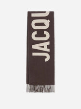 Jacquemus Mujer Barcelona Bufanda Lana Jacquard color Marrón Oscuro sku 796-000122 01 - Foto 1