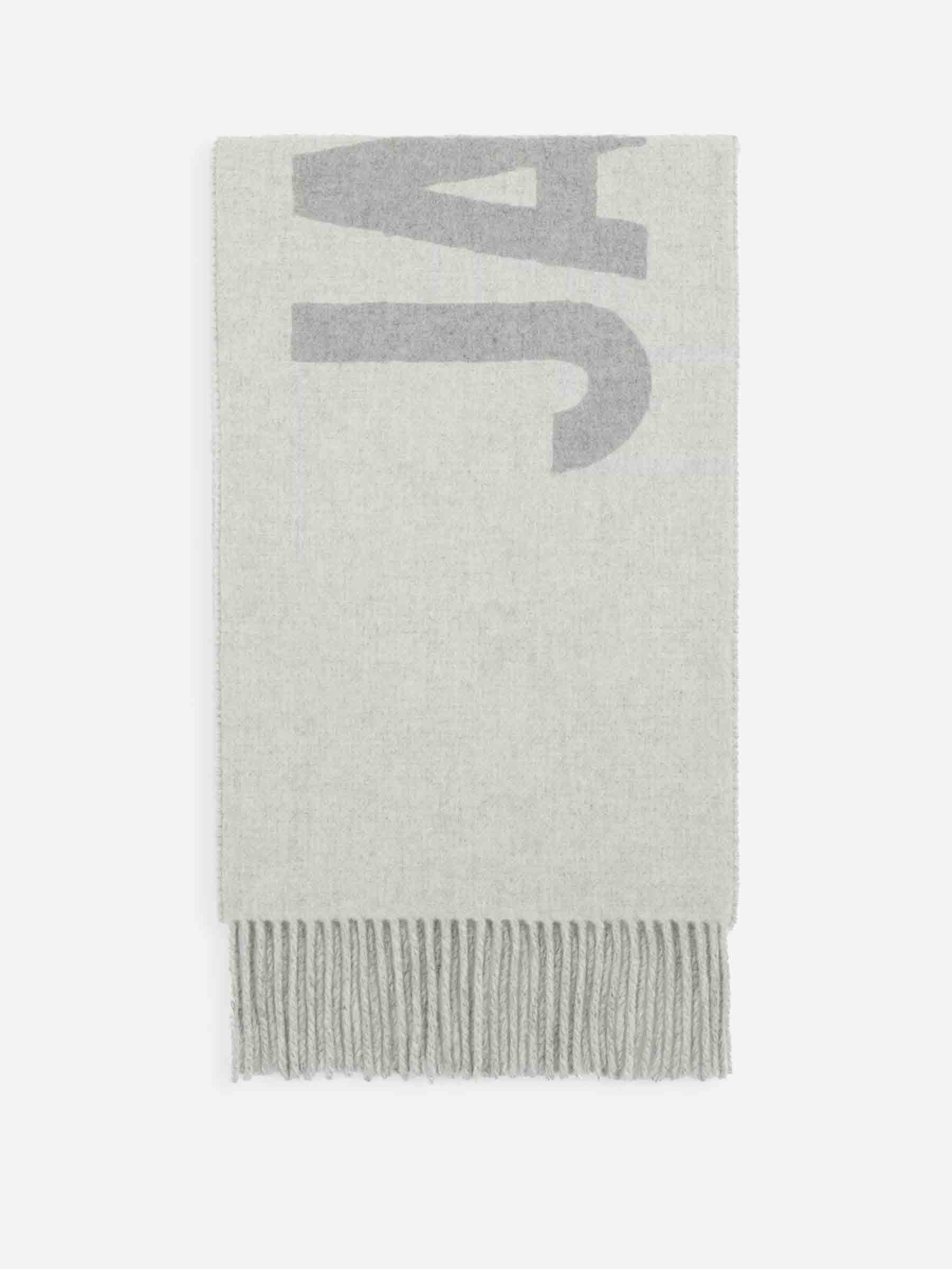 Jacquemus Mujer Barcelona Bufanda Lana Jacquard color Gris sku 796-000122 02 - Foto 1