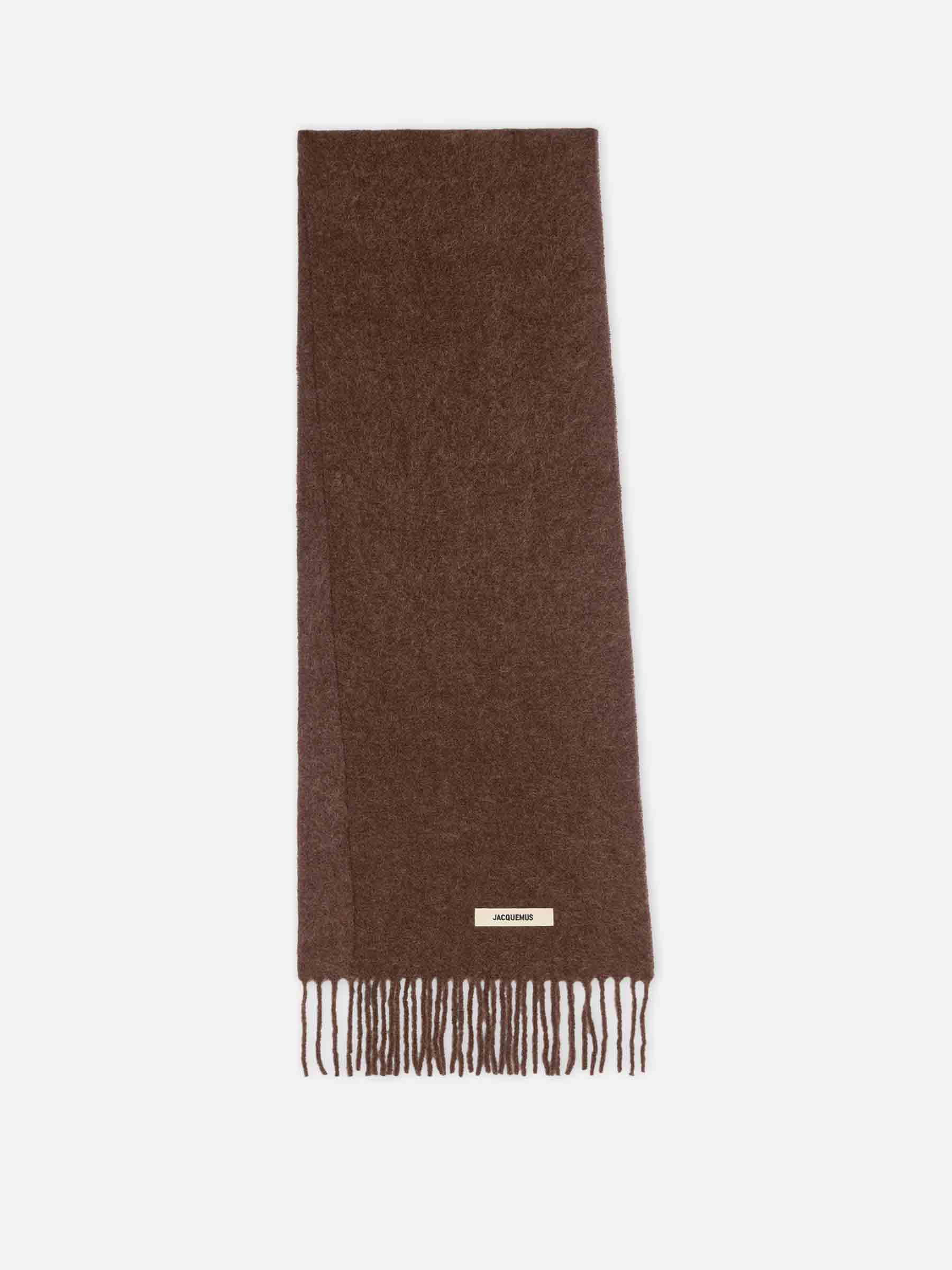 Jacquemus Mujer Barcelona Bufanda Carro color Marrón Oscuro sku 796-000123 02 - Foto 1