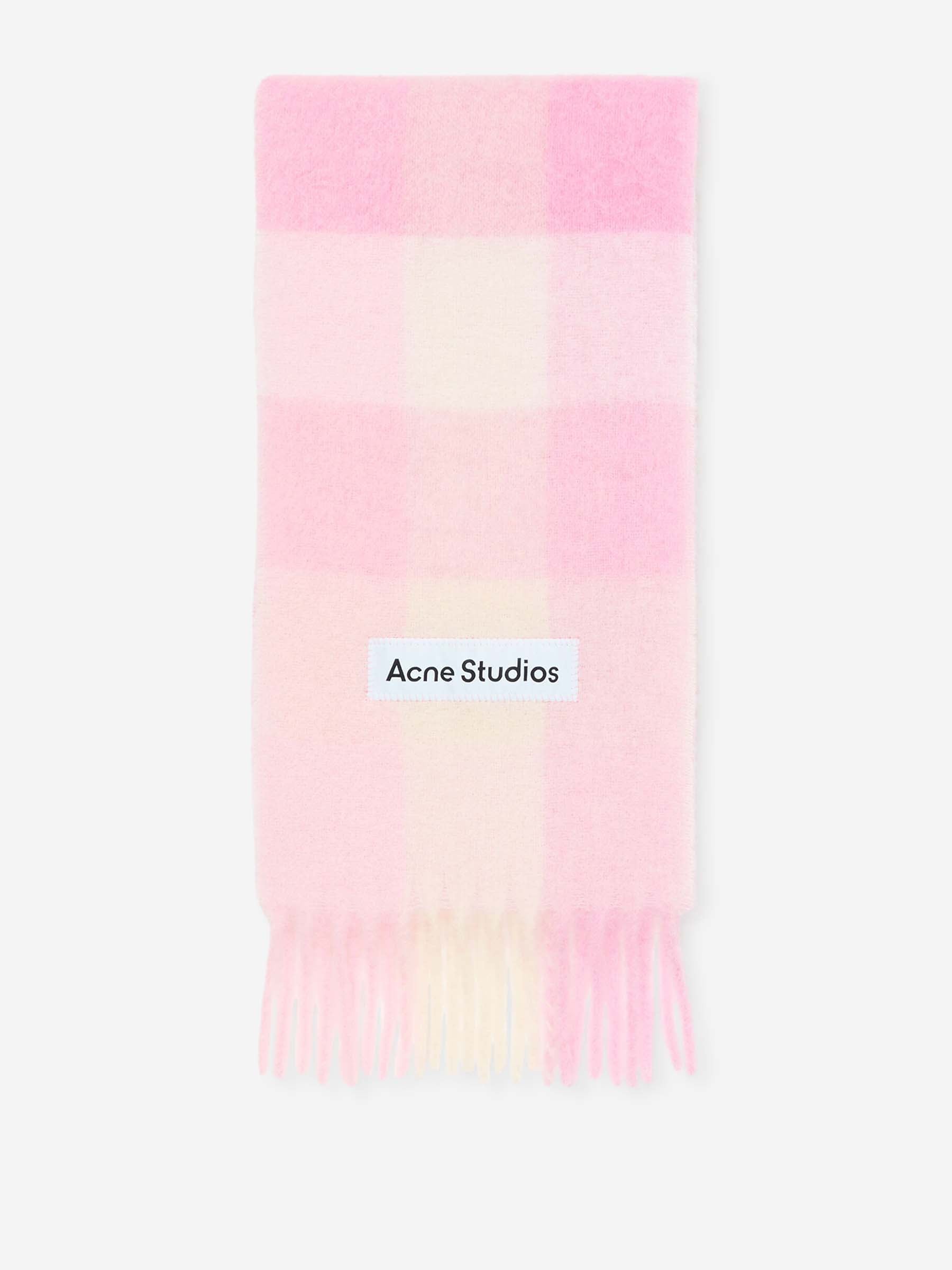 Acne Studios Mujer Barcelona Bufanda Punto Lana color Rosa sku 796-000126 02 - Foto 1