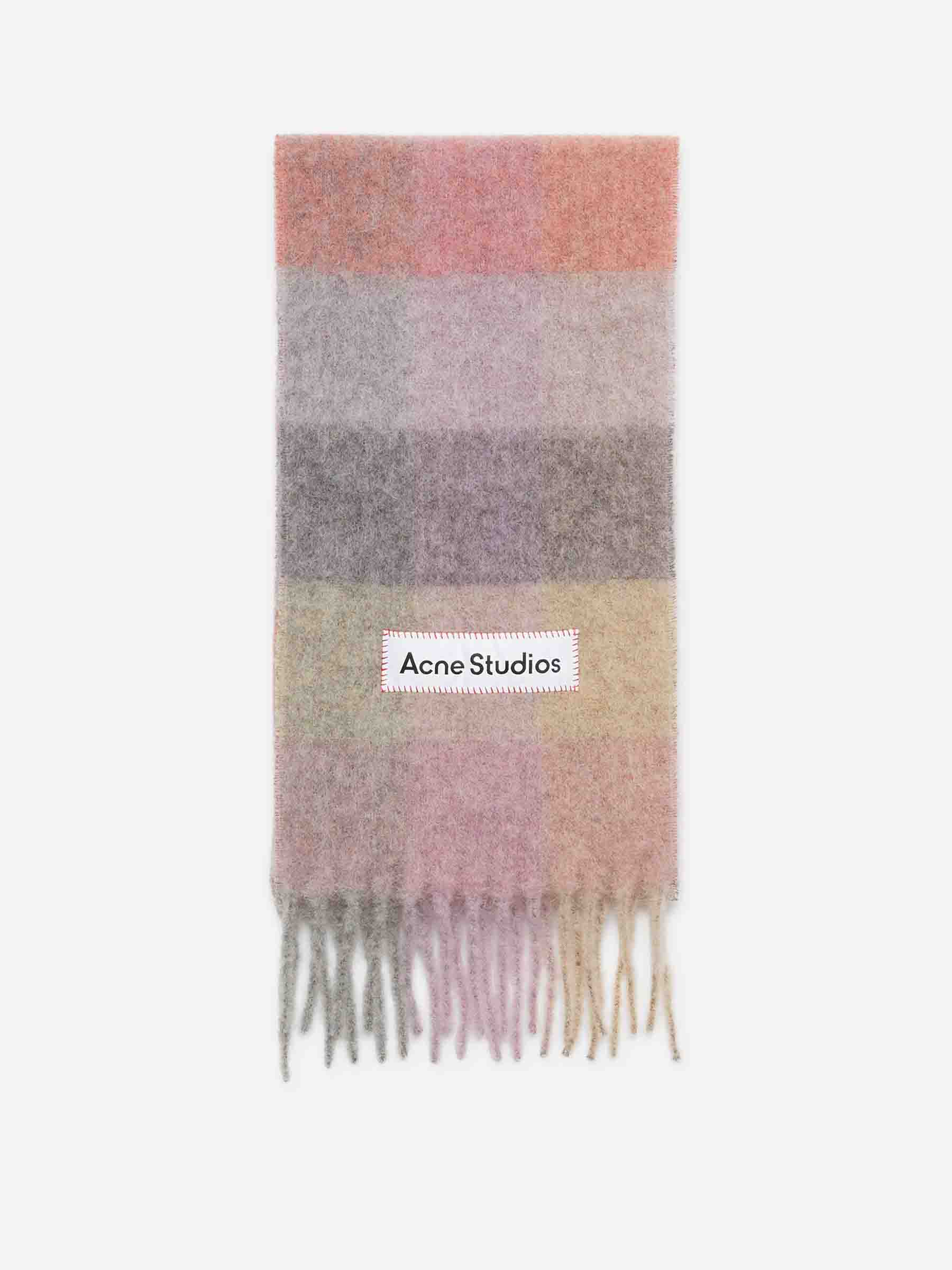 Acne Studios Mujer Barcelona Bufanda Punto Lana color Lila sku 796-000126 03 - Foto 1