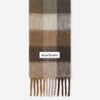Acne Studios Mujer Barcelona Bufanda Logo Lana color Marrón Oscuro sku 796-000126 06 - Foto 1