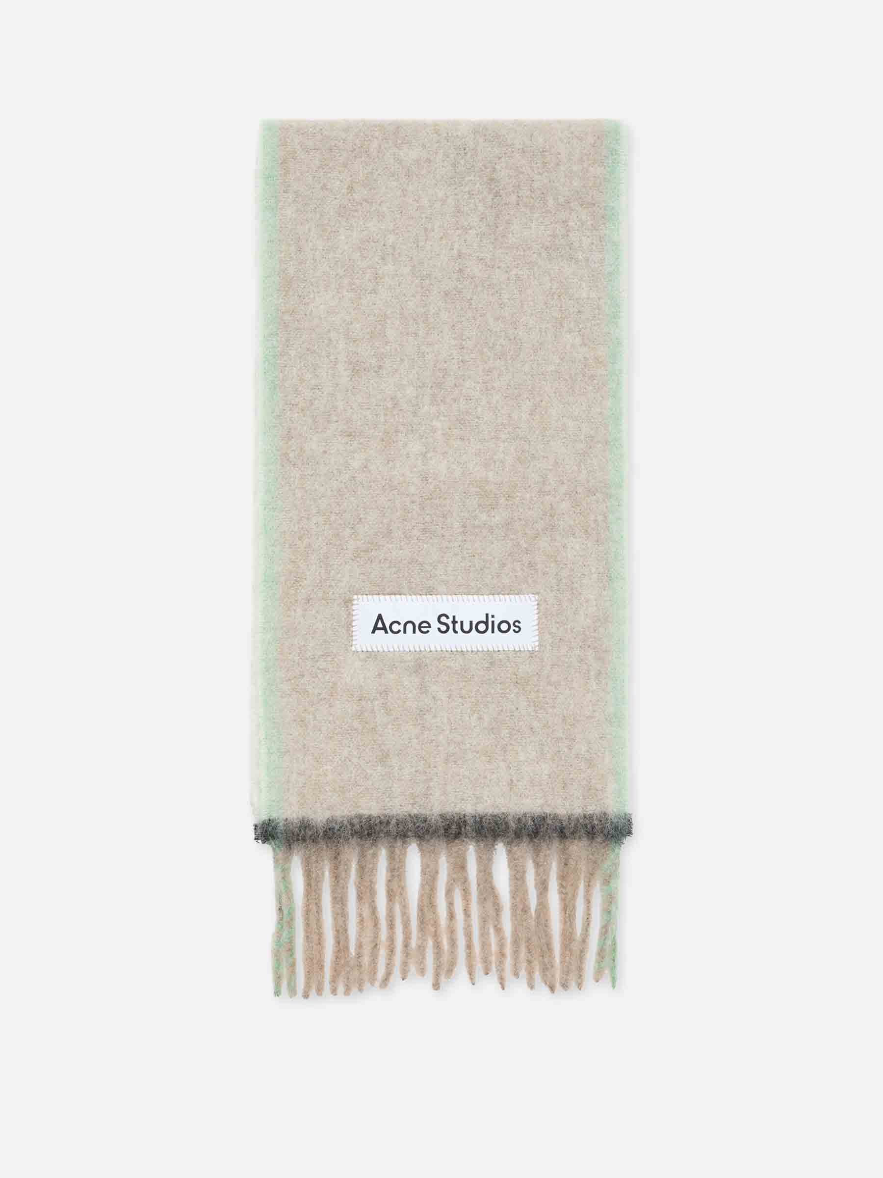 Acne Studios Mujer Barcelona Bufanda Punto Lana color Gris Claro sku 796-000127 01 - Foto 1