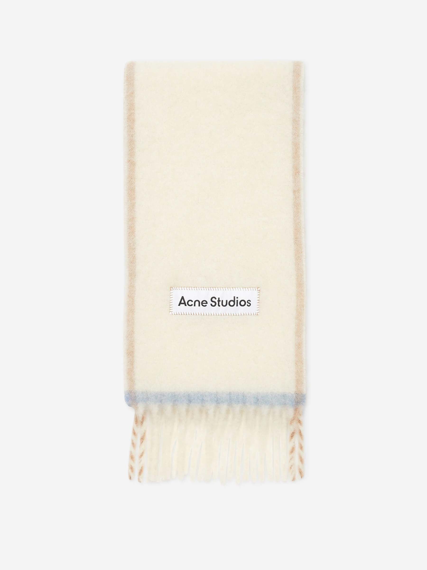 Acne Studios Mujer Barcelona Bufanda Punto Lana color Beige sku 796-000127 02 - Foto 1