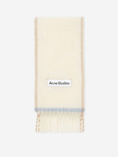 Acne Studios Mujer Barcelona Bufanda Punto Lana color Beige sku 796-000127 02 - Foto 1