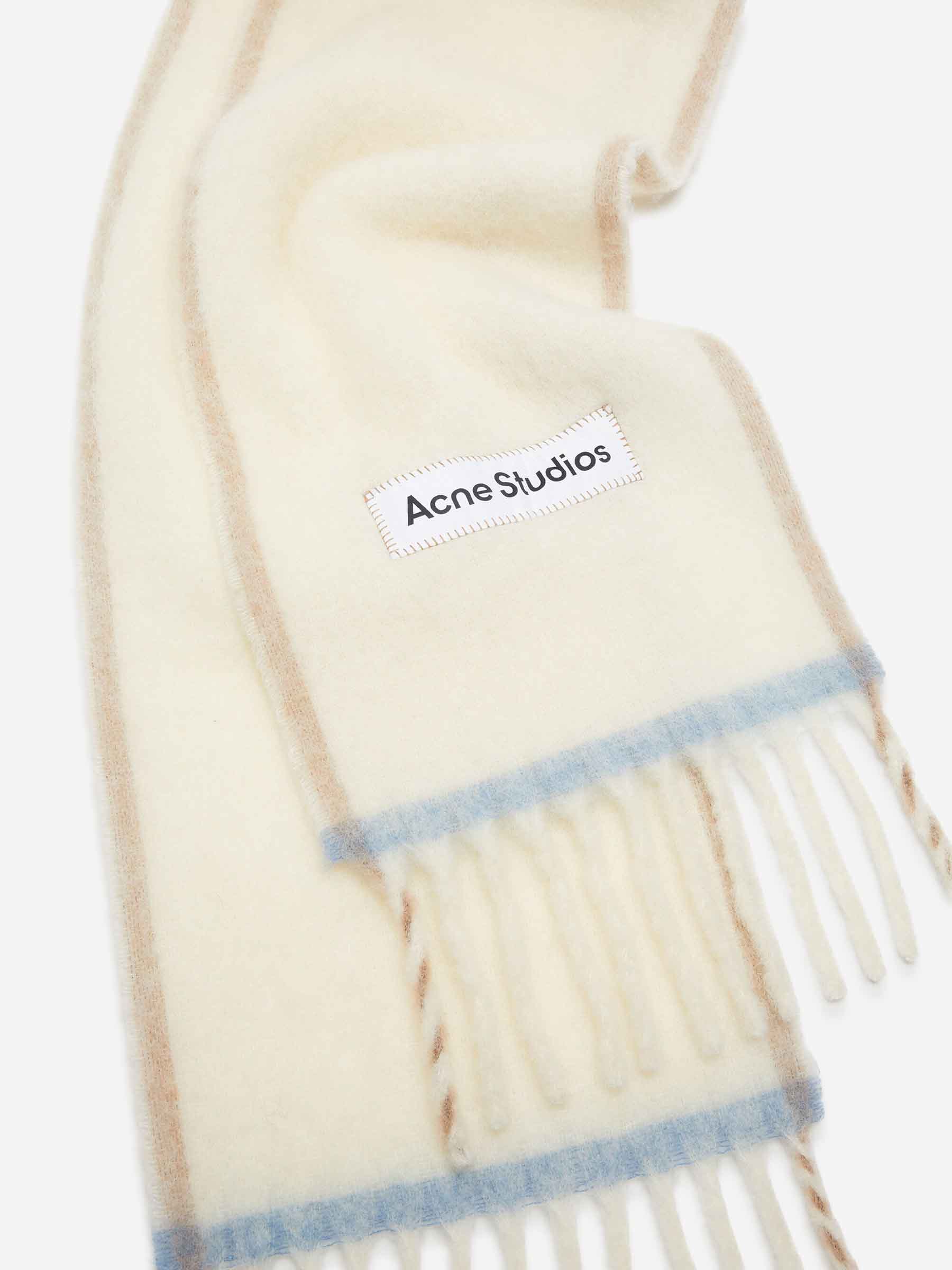 Acne Studios Mujer Barcelona Bufanda Punto Lana color Beige sku 796-000127 02 - Foto 2